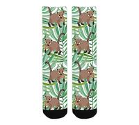 Chaussettes De Compression Socks South American Coati Chaussette Soft Socquettes Respirabilité Work Socks Pour Randonnée Sport Camping 40CM