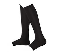 Chaussettes de Contention pour Femme 20-30 mm Hg, Classe 2 Medicale Soutien Graduel Bas de Compression Manchons de Compression pour Mollets, pour Varices Œdème du Mollet