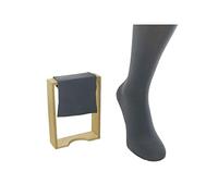 Chaussettes de contention Venoflex Elégance - Homme - Gris - Uni - Class 2 - 1 Pair - Football américain, Tennis - Compression Médicale - Diabétique, Œdème - Medium - FR/ES