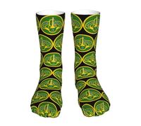 Chaussettes De Course 3E Régiment De Cavalerie Blindée Des États-Unis Respirantes Soquettes Classiques Mid-Cut Socks Pour Football Trekking Cyclisme
