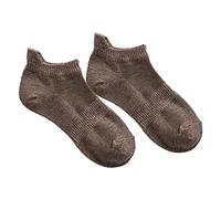 Chaussettes de course athlétiques rembourrées et respirantes avec languette de sport, chaussettes de sport courtes, serviette déodorante, pour hommes