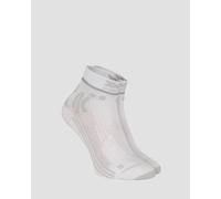 Chaussettes De Course Blanches Et Grises Pour Femmes X-socks Run Speed Two 4.0 Rtrshis23w-w068 40;39