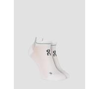 Chaussettes De Course Blanches On Performance Run Sock Low 2uf10060813-white-glacier 39-42.5
