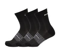 Chaussettes de course Endura Coolmax® (x3) Noir