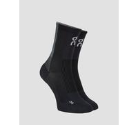 Chaussettes De Course Noires On Performance Run Sock High 2uf10040106-black-eclipse 43-46