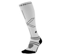 Chaussettes de course pour homme, blanc/noir, M3 US