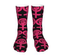 Chaussettes De Course Un Symbole Du Féminisme Agrèable D'Entraînement Chaussettes Classiques Chaussettes Pour Football Trekking Randonnées