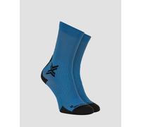 Chaussettes De Cyclisme Bleues X-socks Bike Perform Crew Xsbqpms24u-a016