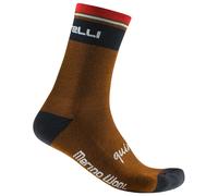 Castelli Quindici Soft Merino - Chaussettes vélo Mocha S / M