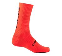 Chaussettes de cyclisme Giro Hrc Team pour homme - Rouge - Maintien de la voûte plantaire 36/39