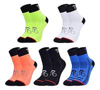 Chaussettes De Cyclisme pour Hommes Cyclistes Unisexes pour La Randonnée, La Marche, l'escalade Et Le Vélo (combination-01,M-[35-39])