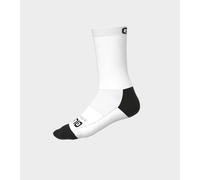 Chaussettes De Cyclisme Q-SKIN 18CM ALE' TEAM Blanc
