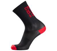 Chaussettes de cyclisme Ride rouge/noir 2XL