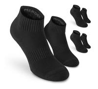 Chaussettes de danse courtes Safersox, 3 Paires, Noir, 35-38