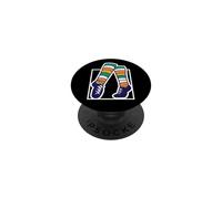 Chaussettes de Danse Irlandaise Stepdance Irlande Traditionnelle PopSockets PopGrip Adhésif