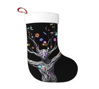 Chaussettes de décoration de Noël HJFCZH Mère de toutes choses imprimées Décoration de la maison Doux et confortable pour le bureau Arbre de Noël Cheminée