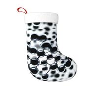 Chaussettes de décoration de Noël HJFCZH Techno Orb Imprimés Décoration de la maison Doux et confortable pour le bureau Arbre de Noël Cheminée