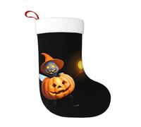 Chaussettes de décoration de Noël WHJSHOP citrouille lanterne luciole décoration de la maison doux et confortable pour bureau, arbre de Noël cheminée