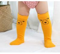 Chaussettes De Dessin Animé Pour Enfants, Avec Tambour D'oreille Stéréo, Chaussettes Pour Bébés, Pour Filles, Chaudes, Imprimées D'animaux, Hauteur Du Genou