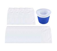 Chaussettes de Filtre de Piscine | Chaussettes élastiques pour Skimmer de Piscine à Mailles Fines, la Chaussette filtrante Laisse Le Pollen collecteur de Pollen, Les paniers de Piscine, Les