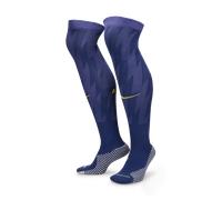 Chaussettes de foot montantes Nike Dri-FIT Atlético Madrid Strike Extérieur Binary Blue/Dark Purple Dust/Vibrant Yellow 31-35