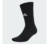 Chaussettes de football mi-mollet rembourrées adidas Performance Black / White 40-42
