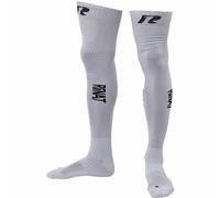 Rinat Chaussettes de gardien de but unisexes pour adulte, blanc, taille S