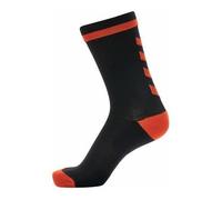 Chaussettes de handball Hummel Indoor pour homme - noir/rouge - taille 27/30 43/45
