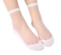 Chaussettes de loisirs cadeaux pour femme - Respirantes et extensibles - Chaussettes pour femme - Couleur unie - Sélection de couleurs - Bas en verre simples - Chaussettes thermiques respirantes