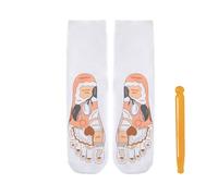 Chaussettes de massage, absorbantes et respirantes avec outil - Chaussettes de massage des pieds en coton | pour mère, épouse, personnes âgées, salon, chambre à coucher, dortoir, appartement, voyage