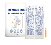 Chaussettes de massage - Chaussettes de bien-être avec outil de massage - Masseur de relaxation pour soulager la fatigue, fournitures de des pieds