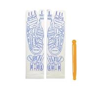 Chaussettes de massage de réflexologie - Chaussettes de réflexologie des orteils | Chaussettes confortables pour point de pression des pieds | Chaussettes de soulagement paiin avec bâton de massage