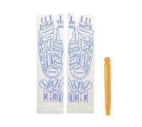 Chaussettes de massage des pieds et outil | avec tableau de points en anglais - Chaussettes de massage des pieds en coton, pour salon, chambre à coucher, dortoir, appartement, femme, mère, père