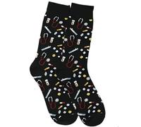 Chaussettes de médecin, cadeau de médecin, cadeau de formation médicale, chaussettes de remerciement, chaussettes pour homme et femme, avec symboles médicaux, taille 40-11, multicolore, 7-11