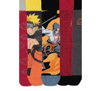 Chaussettes de Naruto - Naruto Shippuden - Lot de 5 - EU35-38 à EU 39-42 - pour Unisexe - multicolore EU 39-42
