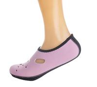 Chaussettes de natation légères avec semelles renforcées pour les activités de natation, les sources chaudes, la marche, la marche et le design antidérapant Chaussures aquatiques rembourrées, Q