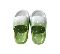Chaussettes de natation pour bébé Chaussons Bout Ouvert Chaussures Filles Maison Chaussures Bébé Semelles Douces Sandales Femmes Simple Princesse Chaussures Unisexe Pantoufles en Feutre Femme, vert