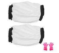 Chaussettes De Neige Épaisses Pour Pneus-Duoku-Lot De 2-Housses De Pneus En Fibre De Polyester Haute Densité-Avec Sangles Élastiques