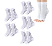 Chaussettes De Neuropathie,5 Pair Chaussettes de Compression,Chaussettes de Compression Neuro-Apaisantes pour Homme/Femme,pour Soulager la Douleur et Soutenir les Chevilles (5 pairs,XXL)