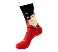 Chaussettes De Noel À Personnaliser Femme Chaussettes Anti Transpiration, Moelleuses Douces Et Mignonnes Rigolotes Motif Drôle Et Multicolore pour La Maison Dormir