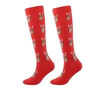 Chaussettes De Noel À Personnaliser Femme Chaussettes De Noël À Tricoter, Tendances De La Mode Classique Rigolotes Motif Drôle Et Multicolore pour La Maison Dormir