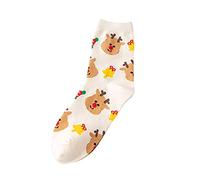 Chaussettes De Noel À Personnaliser Femme Chaussettes De Noël À Tricoter, Thermique Antiderapante Personnalisé Pelucheux Et Épais en Velours De Corail De Vacances Fête