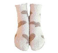Chaussettes De Noel À Personnaliser Femme Chaussettes De Noël À Tricoter, Thermique Antiderapante Personnalisé À Mignon Rigolo Drôle Motif Mode Chic De Vacances Fête