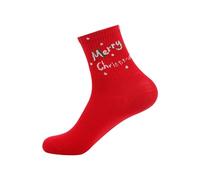 Chaussettes De Noel À Personnaliser Femme Chaussettes De Noël À Tricoter, Thermique Antiderapante Personnalisé Pelucheux Et Épais en Velours De Corail Anniversaire