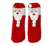Chaussettes de Noël avec design festif d'arbre de Noël, flocon de neige, bonhomme de neige en coton doux et confortable pour hommes, femmes, idée cadeau pour la fête de Noël, nouveauté, motifs colorés