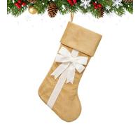 Chaussettes de Noël en velours - Sac à bonbons mignon avec | Sac à chaussettes de Noël pour cheminée, cheminée, sapin de Noël, chocolat, petits cadeaux, bonheurs