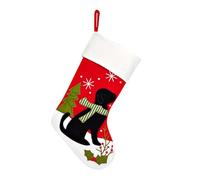 Chaussettes de Noël familiales, Motif Animal de Compagnie, décoration Festive réglable, Cadeaux de fête - pour Femmes Filles Adolescentes Salle de Classe fête cheminée Hiver