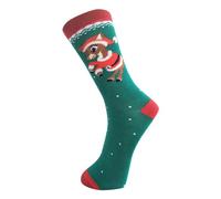 Chaussettes De Noel Homme Christmas Stocking, Chaussette Confortable Et Respirant 39-46 Socks Unisexe À Motifs Drôles Fantaisie De Mode Classique Multicolore Cadeau pour Amis Ou Festival