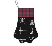 Chaussettes de Noël pour animaux de compagnie, motif tête de mort, chaussettes décoratives de Noël, chaussettes de vacances pour chiot, chaussettes décoratives mignonnes à la mode