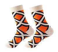Chaussettes de Noël rembourrées pour femme - Automne et hiver - Motif géométrique - Taille M, À partir de, Taille unique
